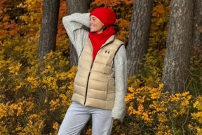 Беременная Муцениеце показала свое меню в санатории на берегу Финского залива