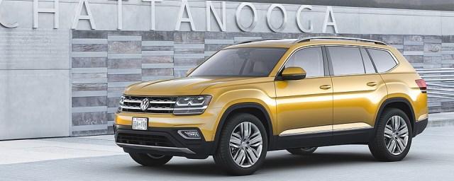 Volkswagen презентовал семиместный кроссовер Atlas