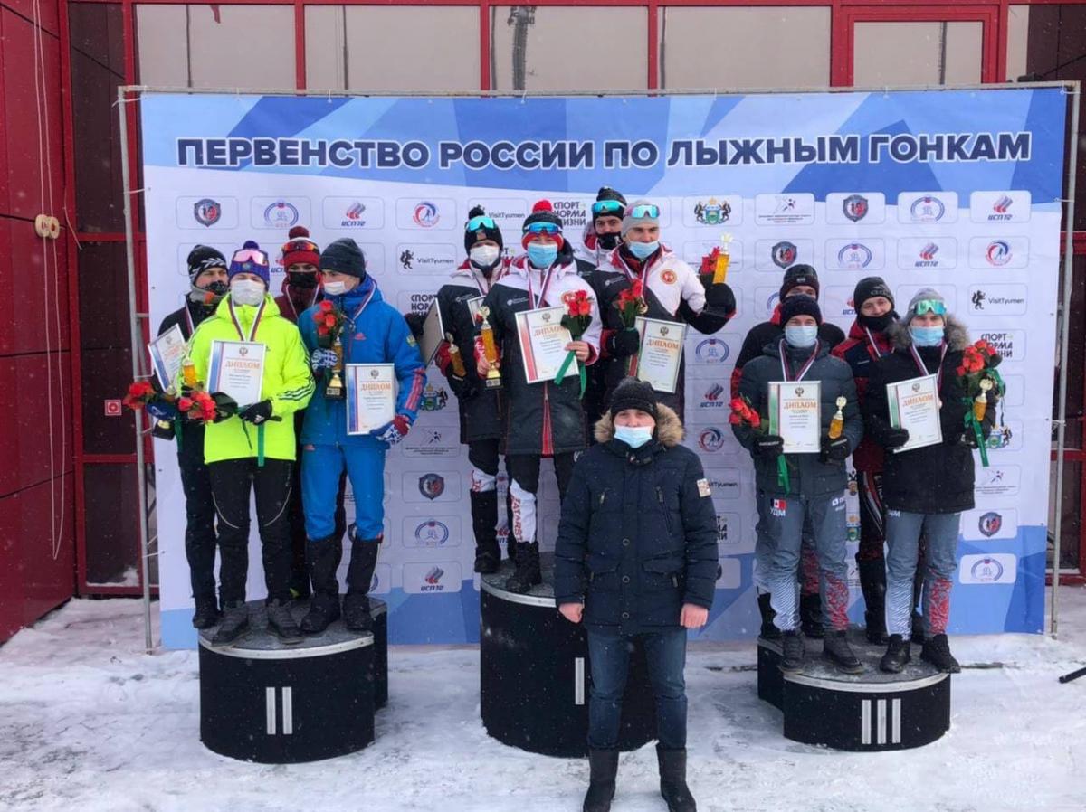 Юниор из Красногорска завоевал серебряную награду на первенстве России по лыжным гонкам