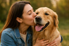 Биолог предупредила о рисках при поцелуях с домашними животными