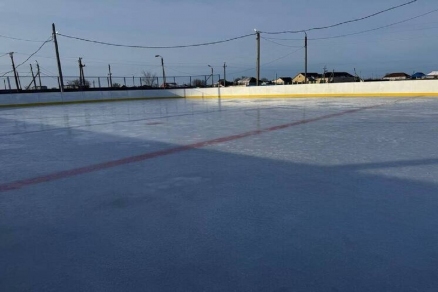 Новый всепогодный каток в Малодербетовском районе готов к тестовым заездам