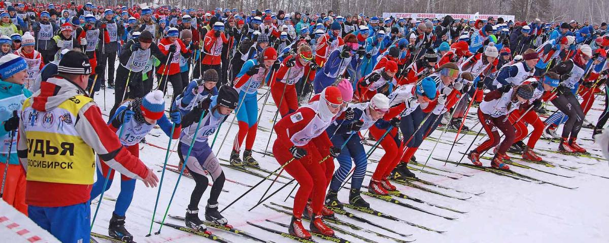 В Новосибирске чипируют 400 участников «Лыжни России»