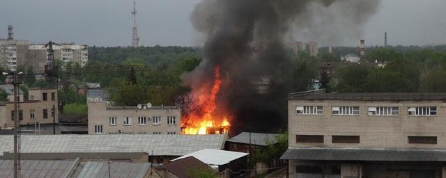 В Иванове пожар уничтожил цех «Стандартпласта»