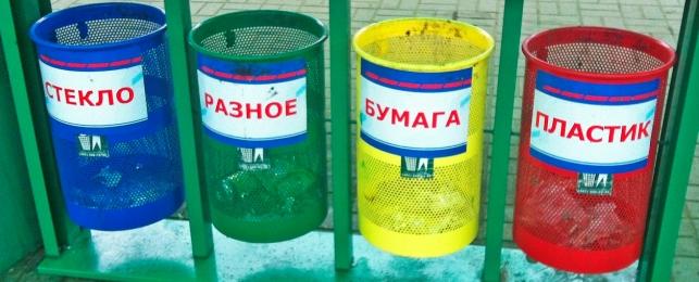 В Брянске запустили проект по раздельному сбору мусора