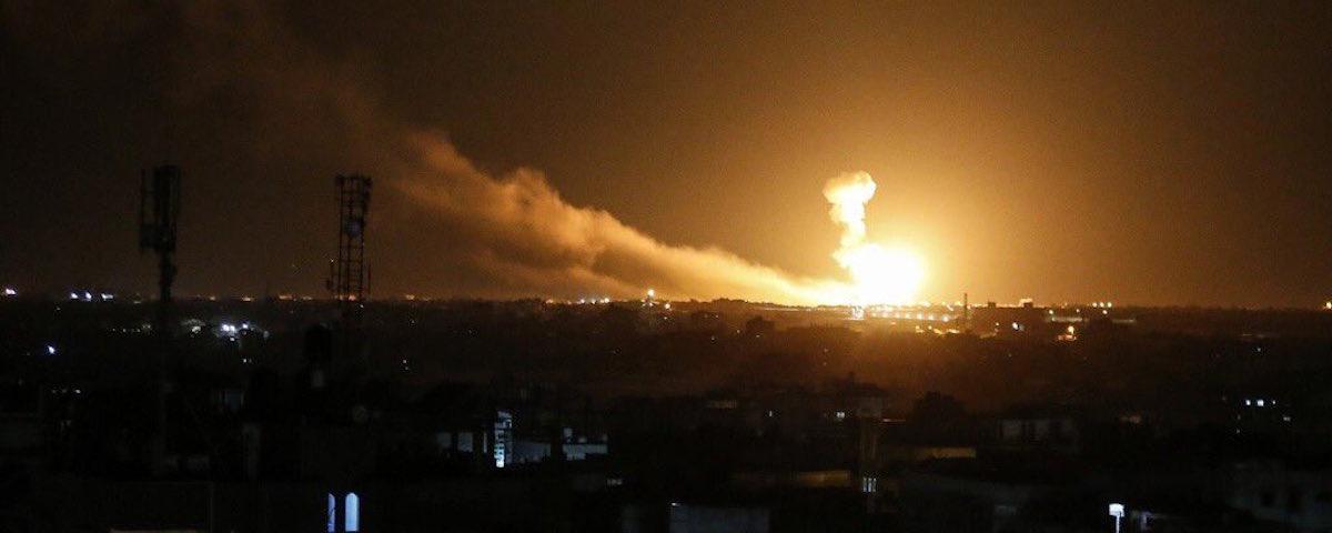 ВВС Израиля нанесли удары по позициям армии Сирии к югу от Дамаска