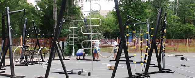 В Новосибирске детскую площадку в Центральном парке откроют в августе