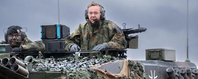 Глава Минобороны ФРГ Писториус пообещал поставить на Украину 80 танков Leopard 1 в середине года