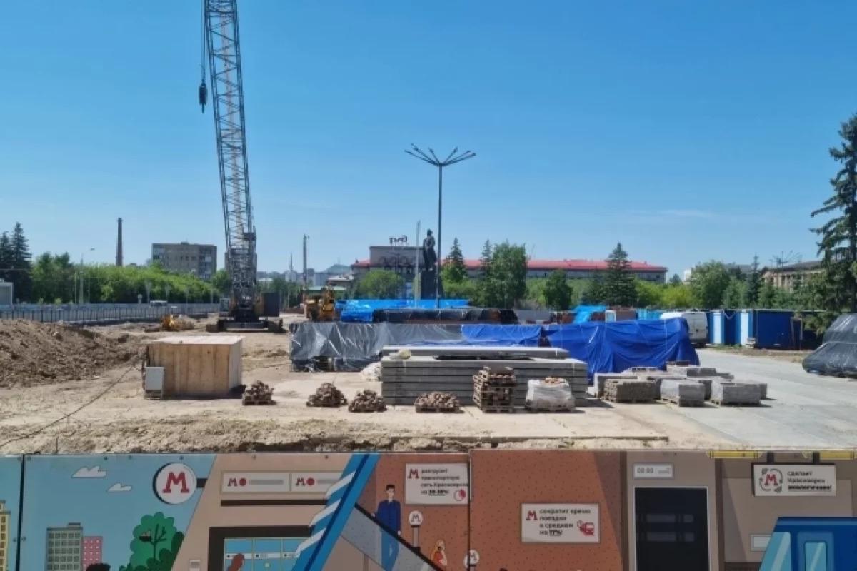 В Красноярске строят новую ветку метро