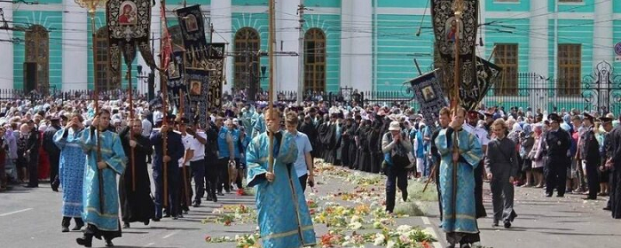 В Курске из-за атак дронов был отменен Крестный ход с иконой «Знамение»