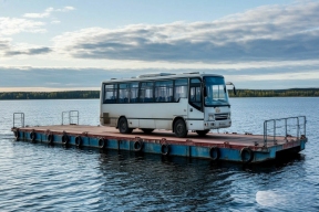 Перевозка машин на Соловецкие острова зависит от погоды и уровня воды