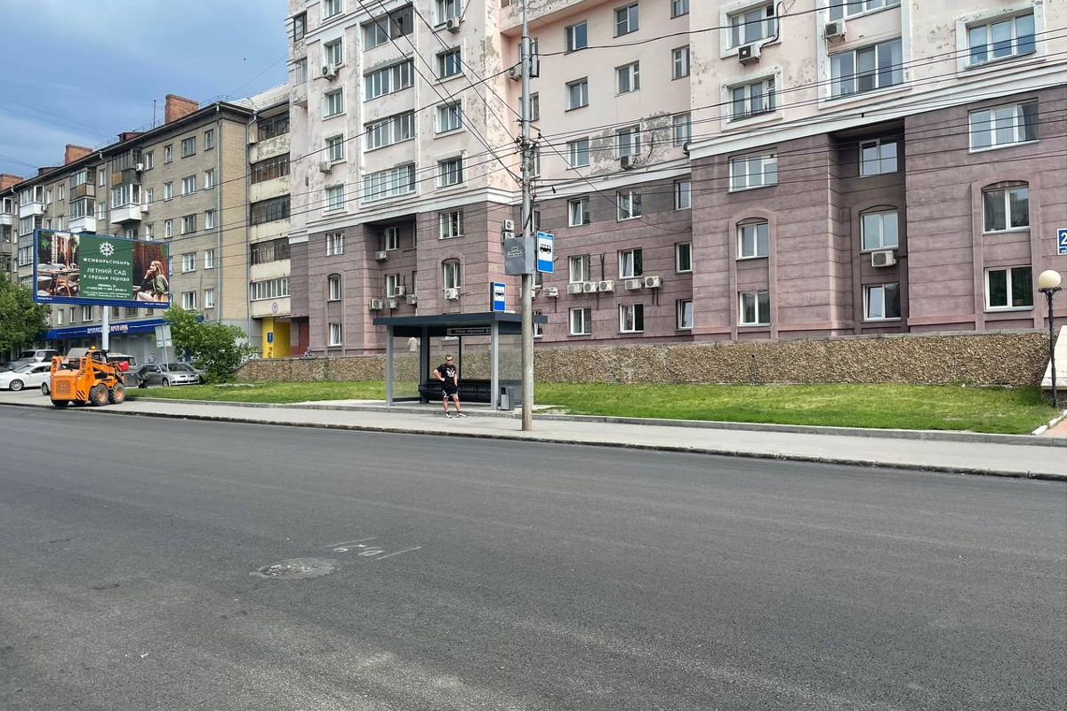 В Новосибирске почти готова улица Ленина