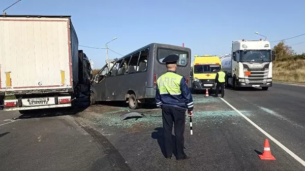 Под Нижним Новгородом число пострадавших в ДТП с маршруткой и грузовиком увеличилось до 17