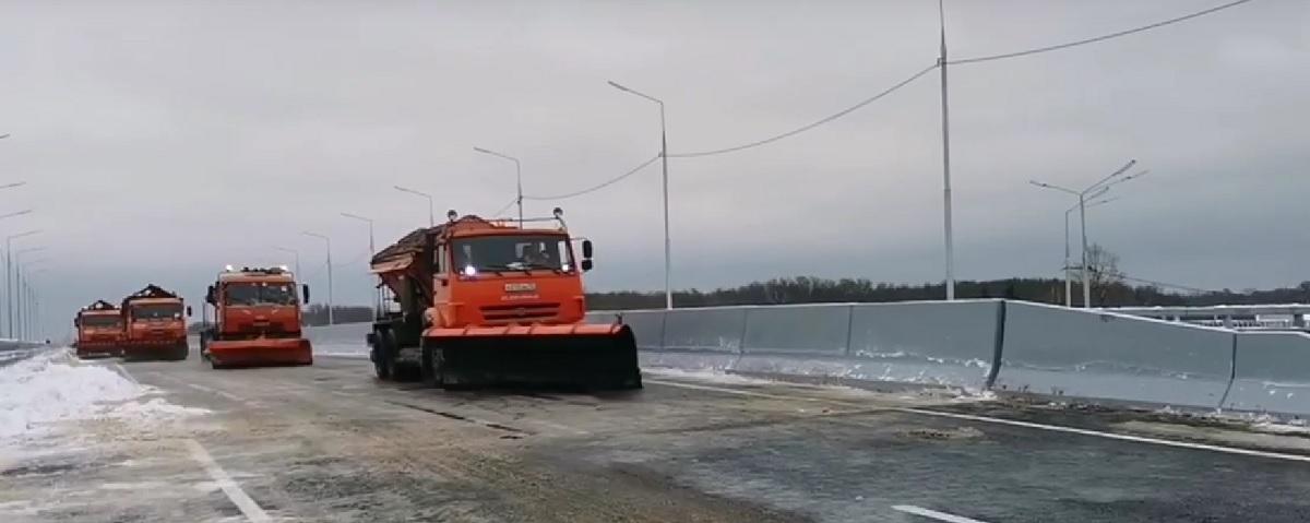 В Брянске торжественно стартовало тестовое движение автотранспорта по Славянскому мосту