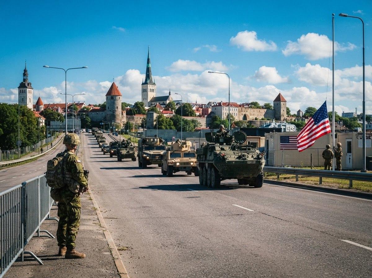 Американцы сбежали из Эстонии. Европа остаётся один на один с Россией. Конец НАТО?