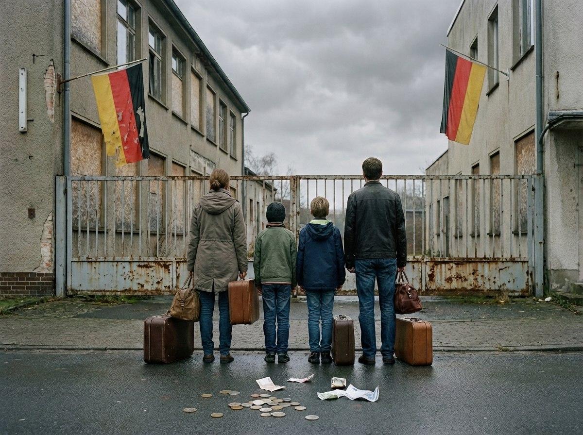 Немцы бегут из собственной страны. Заводы закрываются, деньги кончаются. Куда катится Германия?