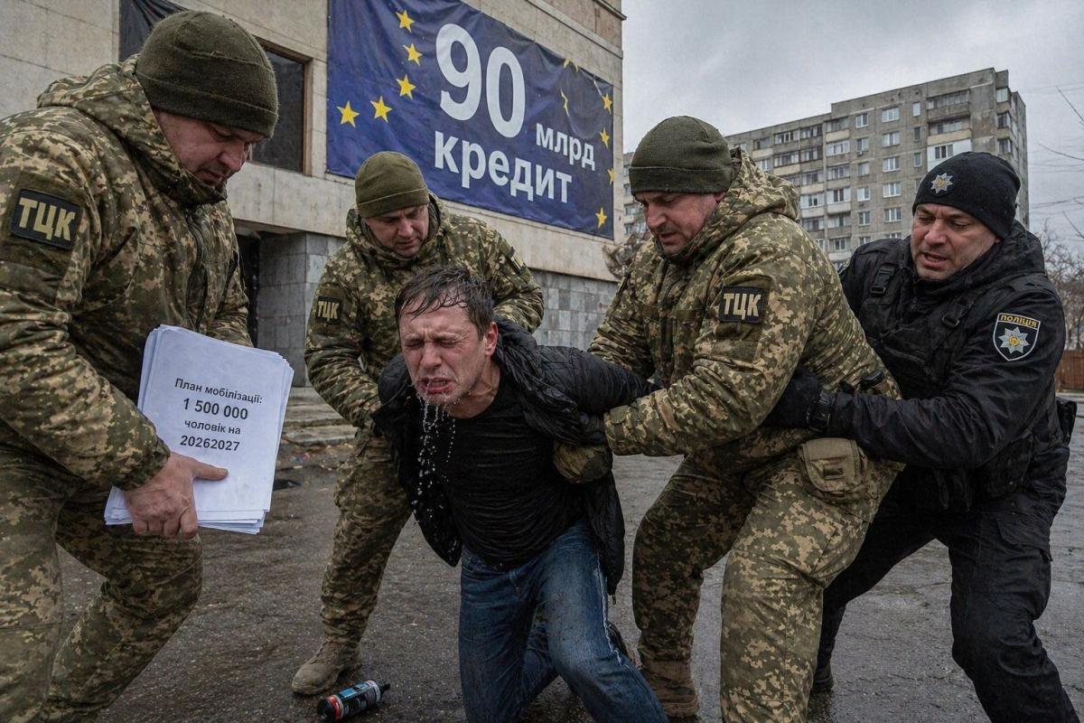 «Шагают бараны в ряд, бьют барабаны». Душегубам ТЦК поставлена задача – еще 1,5 млн единиц «мяса»