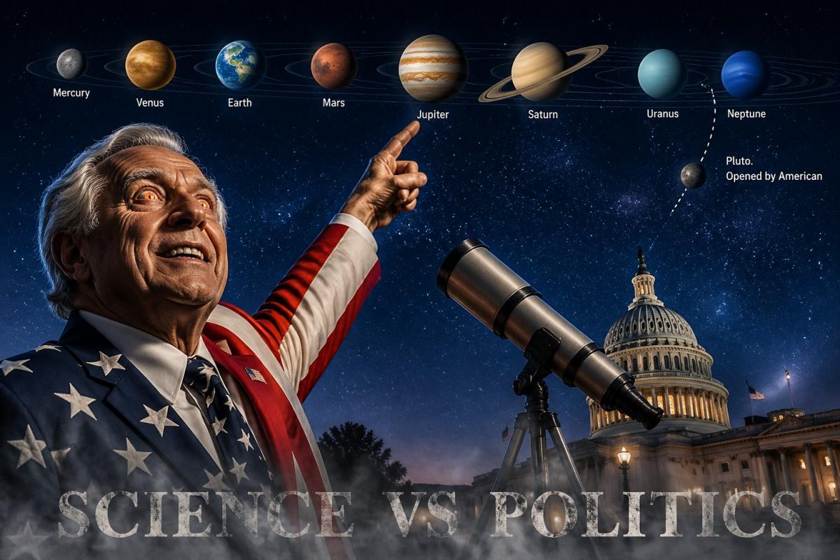 Трамп добрался до космоса? США требуют вернуть Плутону статус планеты ради национальной гордости