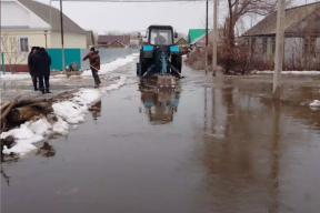 В Оренбургской области города и села уходят под воду