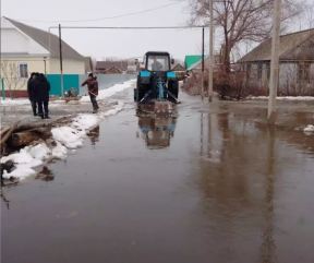 В Оренбургской области города и села уходят под воду