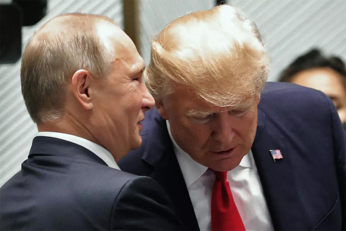 Трамп репостнул статью с цитатами Путина (военный преступник) про Европу