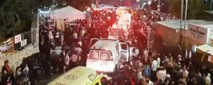 38 человек погибли при давке на религиозном празднике в Израиле