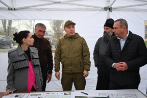 Глава Адыгеи Мурат Кумпилов: В центре Майкопа завершается строительство собора, важно создать красоту не только внутри храма, но и вокруг него