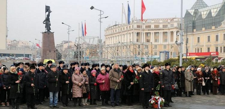 Во Владивостоке 9 декабря отметили День Героев Отечества