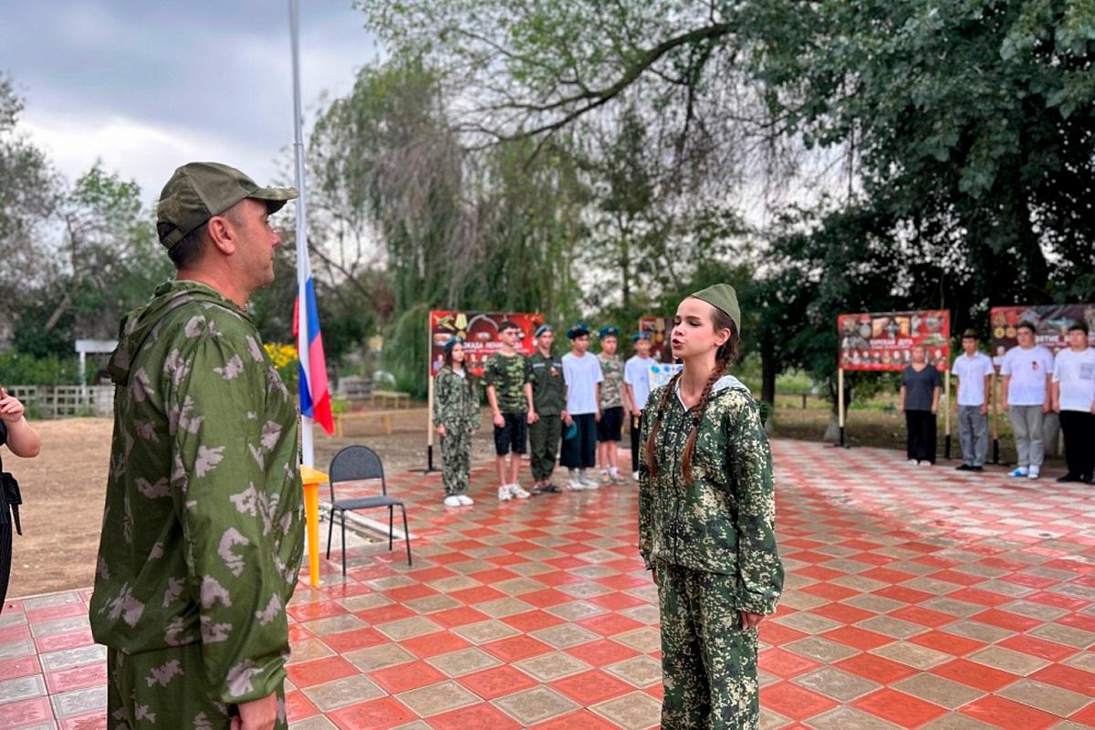 В Астраханской области открылся первый детский лагерь труда и отдыха