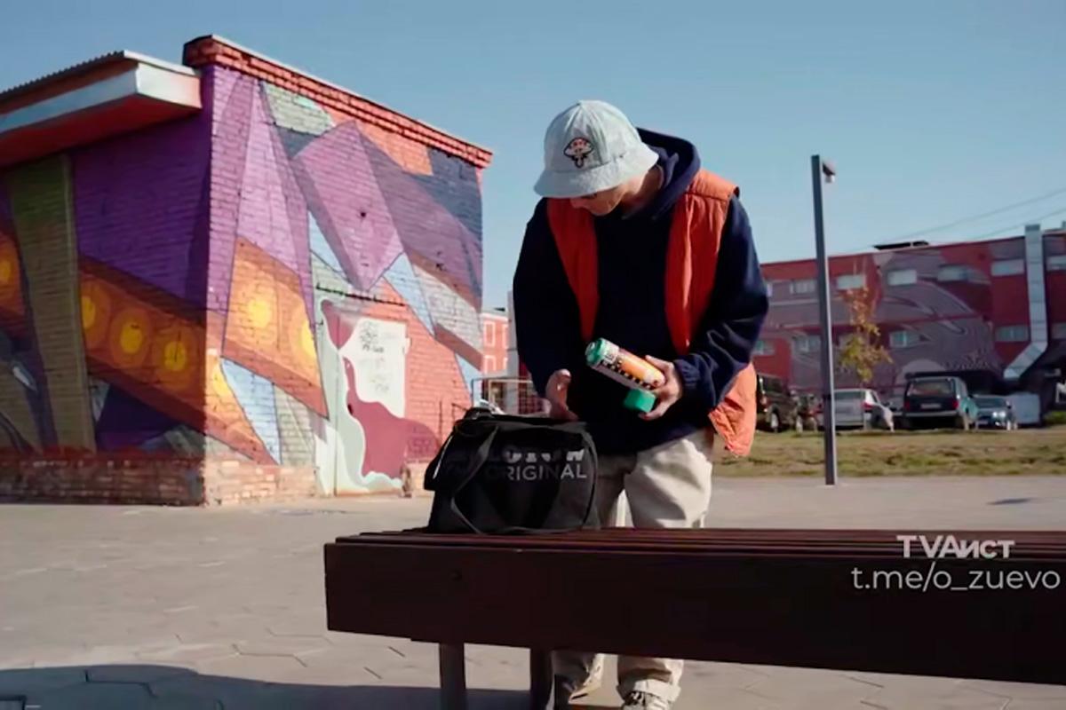 Руслан Заголовацкий: Уличный художник создает в Орехово-Зуевском городском округе галерею под открытым небом