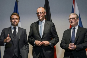 Лидеры Британии, Франции и Германии обсудили Украину