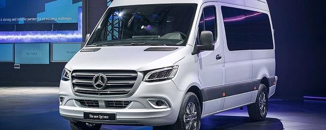 Mercedes-Benz отзывает восемь фургонов Sprinter в России