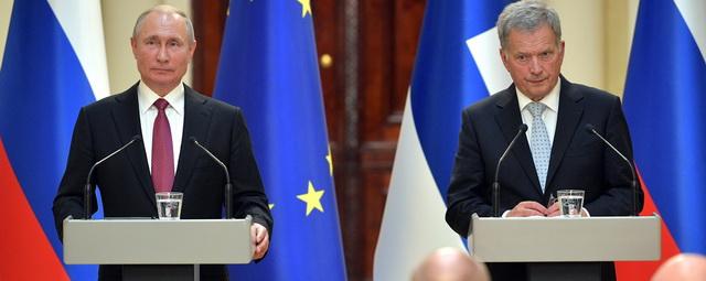 Путин назвал ошибкой отказ Финляндии от политики военного нейтралитета