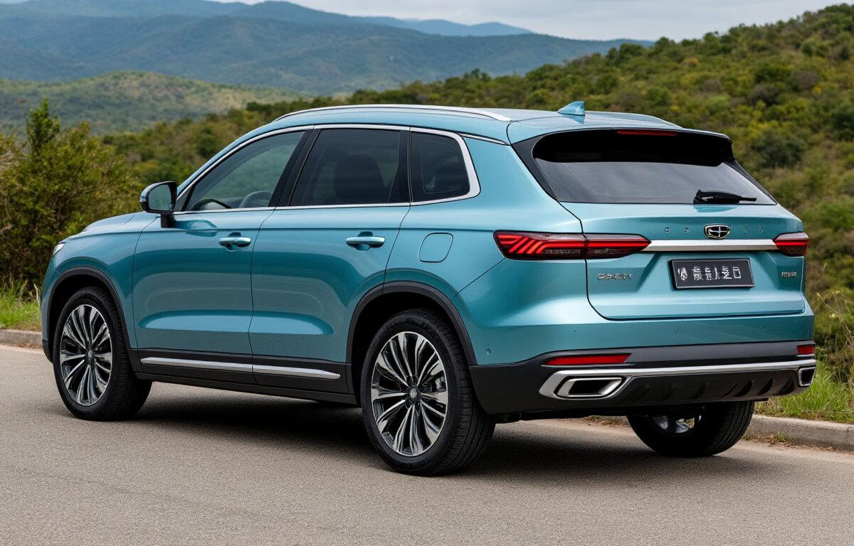 В России дилеры начали предлагать рестайлинговые Geely Monjaro