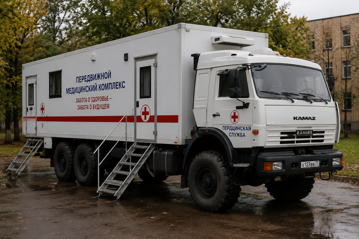 Три мобильные детские поликлиники появятся в Северной Осетии в 2026 году
