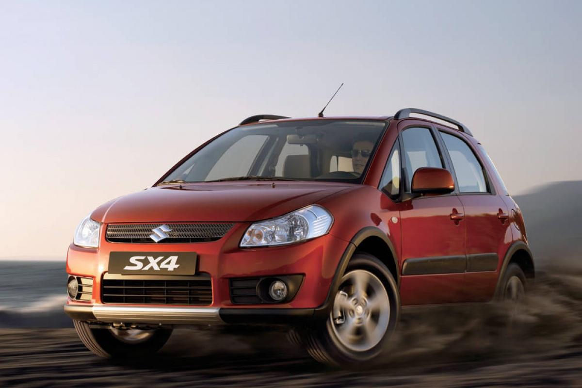 В России продают подержанный автомобиль Suzuki SX4 2009 года