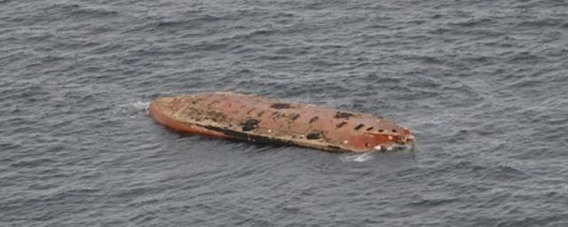 В 870 км от Японии затонуло панамское судно