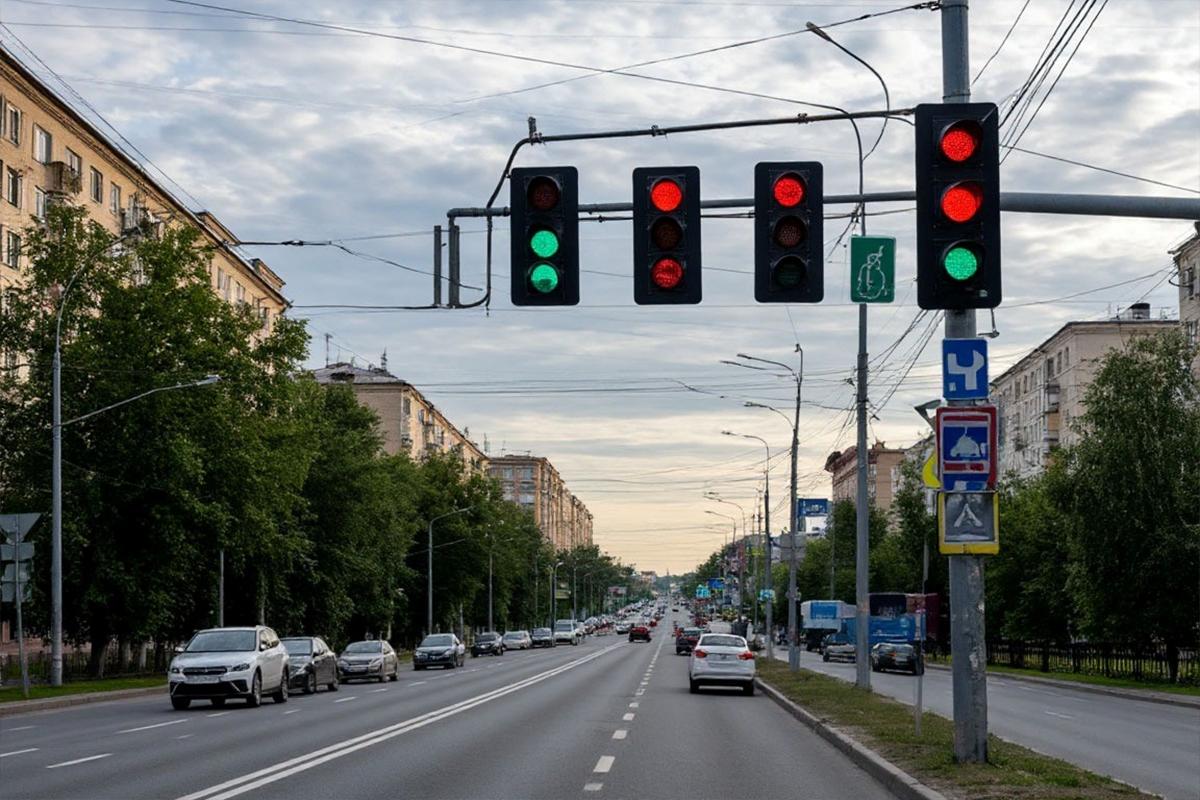 В Новосибирске тихо перенастроили 260 светофоров: пробки исчезнут без миллиардных вложений