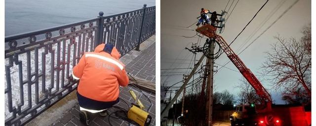 В Анапе из-за сильного снегопада и ветра ввели режим повышенной готовности