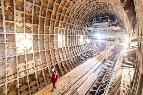 Под реками Москвы с 2011 года было проложено свыше 2,6 км тоннелей метрополитена