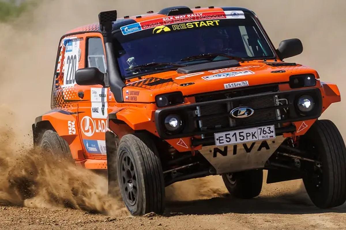 Lada Niva Sport Turbo идёт в лидерах «Шёлкового пути»