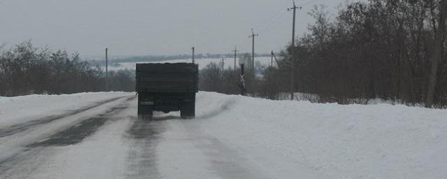 На Ставрополье из-за наледи ограничено движение автотранспорта