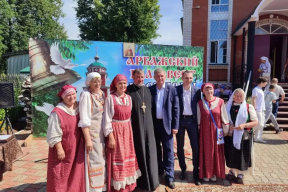 Спикер Заксобрания Роман Береснев в День Крещения Руси принял участие в открытии 12-го фестиваля колокольного звона «Арбажский благовест»