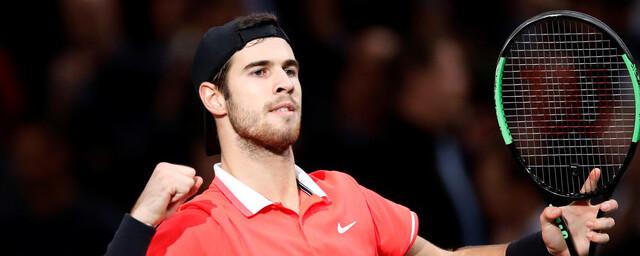 Хачанов пробился во второй круг «Мастерса» в Париже