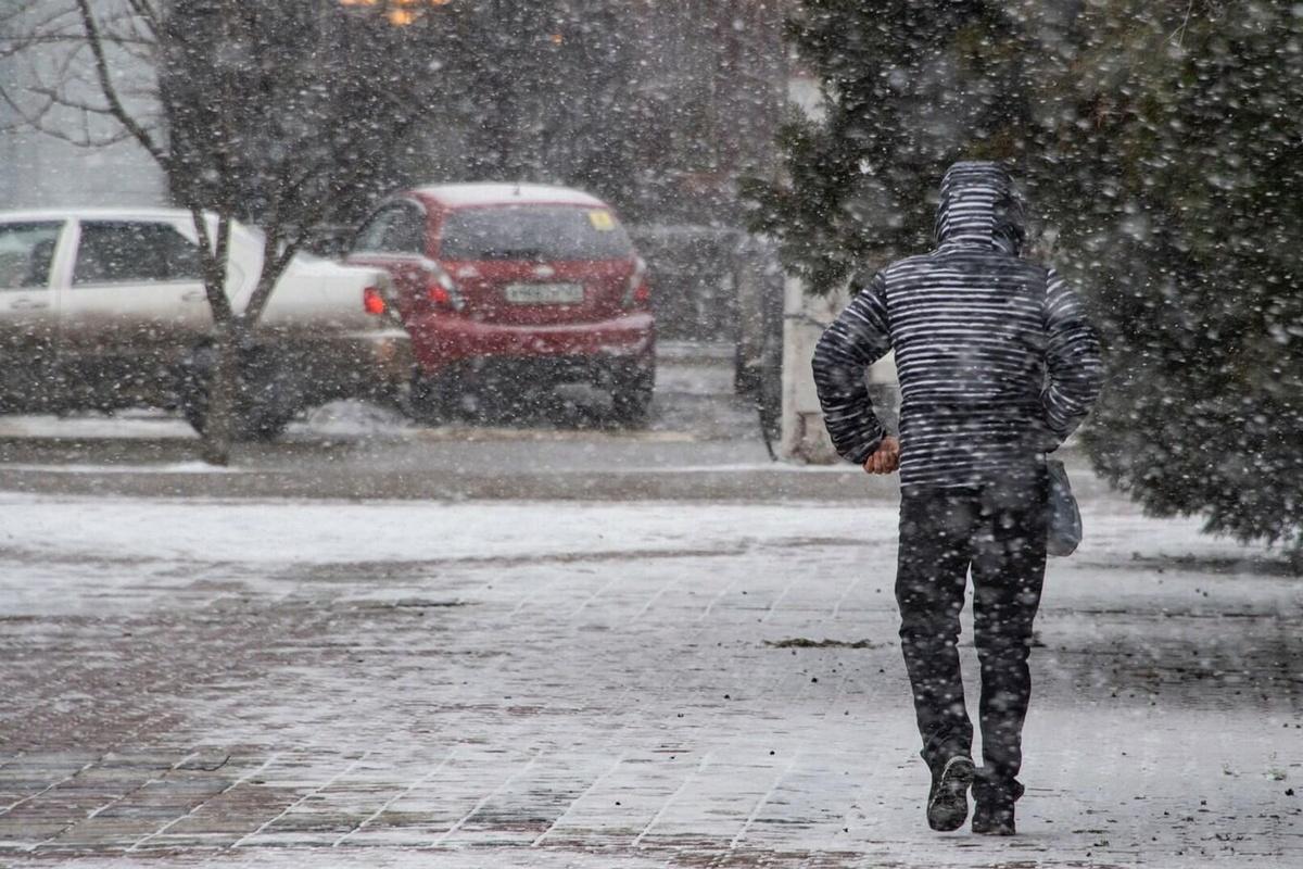 В Барнауле утром 27 мая внезапно выпал снег