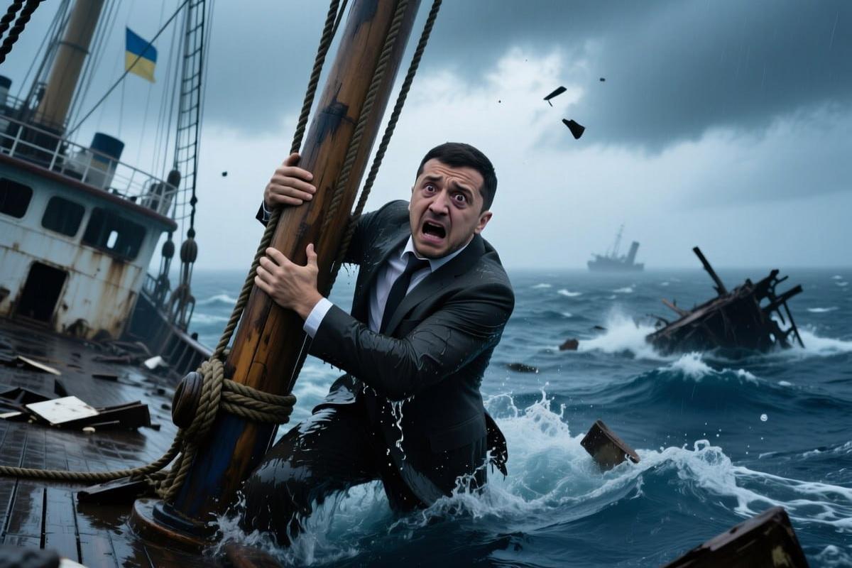 Зеленский выбрал страну для побега. Ему уже приготовили «золотой парашют».  Раскроется ли он?