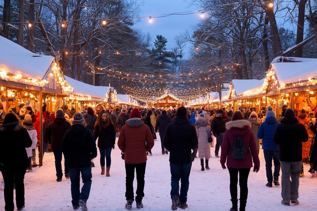 В подмосковных парках пройдут фестивали в новогодние каникулы