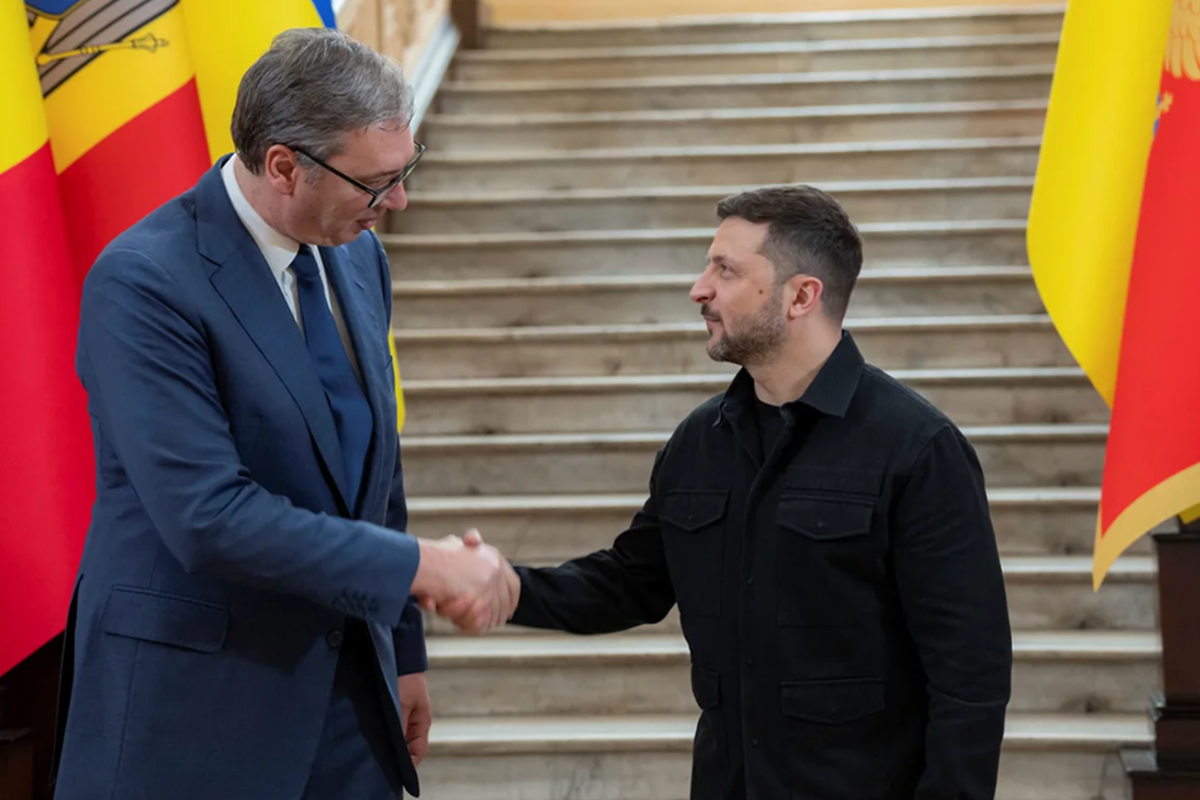 Вучич в Одессе: Белград поддержит Украину гуманитарно и политически