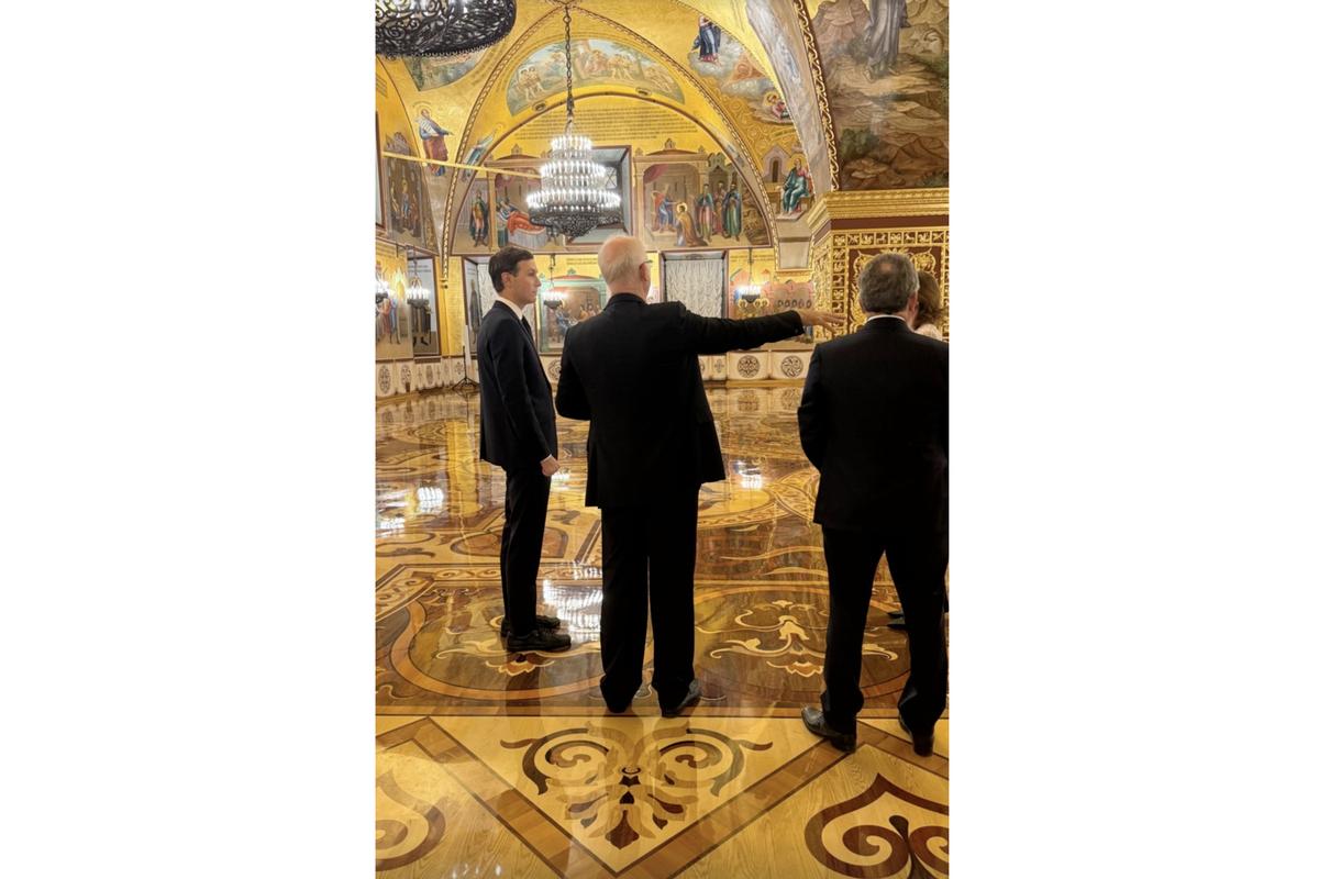 Уиткофф и Кушнер посетили Грановитую палату Кремля
