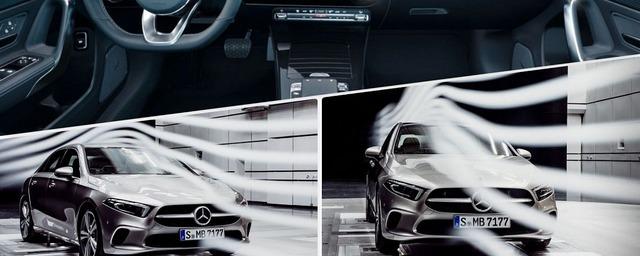Седан Mercedes-Benz A-Class получил повышенную обтекаемость