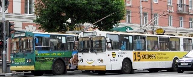 Жители Рязани могут изменить маршрут троллейбуса №1